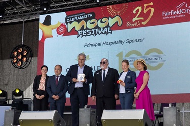 Cabravale Club Resort sponsor at 2025 Cabramatta Moon Festival by Anna Kucera.