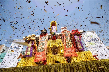 Opening ceremony at Cabramatta Moon Festival 2025 photo by Ken Leanfore.