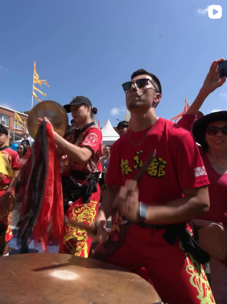Screenshot of half day video of Cabramatta Moon Festival 2025. 