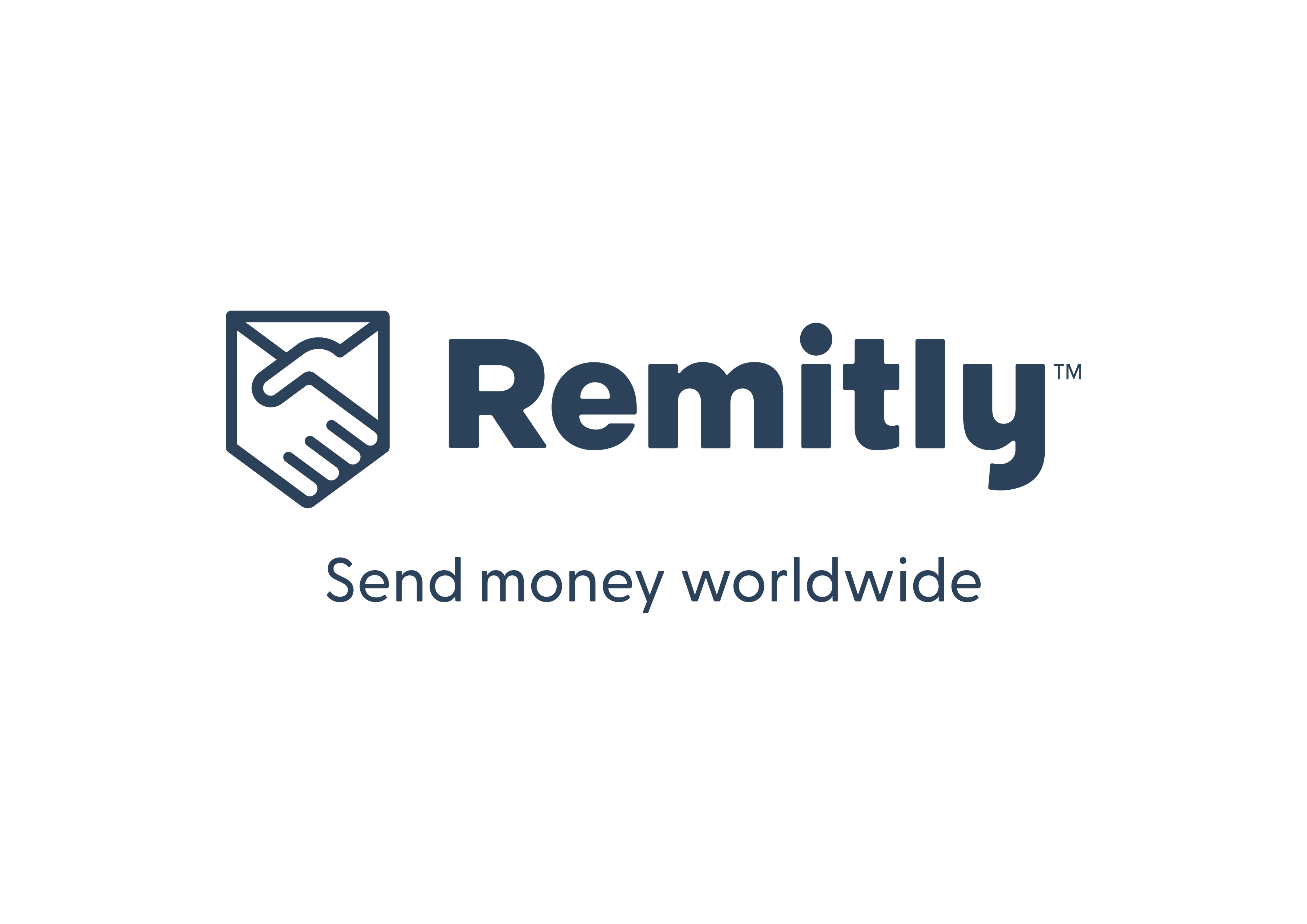 Remitly Horizontal Logo with Tagline.