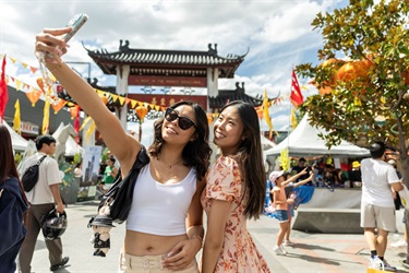 Pai Lau Gate Posing 