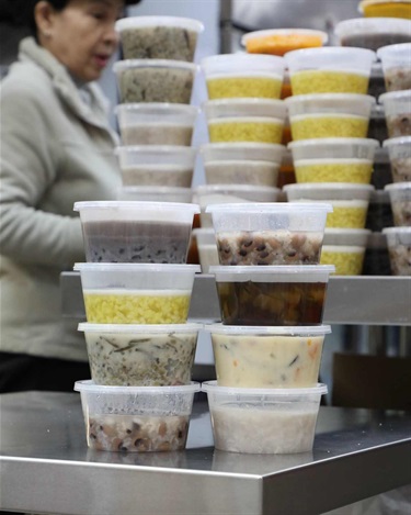 8 Huynh Takeaway stacks of desserts.