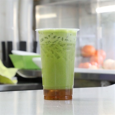 Thanh Thuy drink on counter.  