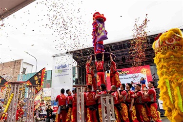 2024 Cabramatta Moon Festival 2024 Jin Wu Koon performance.