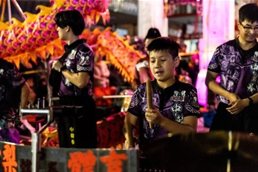 2024 Cabramatta Moon Festival THQ drummer.